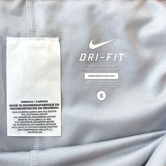 Nike Dri Fit Phantom Dual Running Shorts Fold Over Waist Orange Sz S - Picture 11 of 12